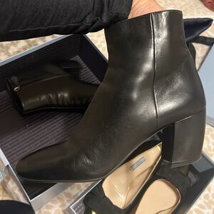 Prada Calzature Donna leather boots 10.5